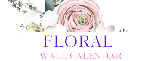 Floral Wall Calendars