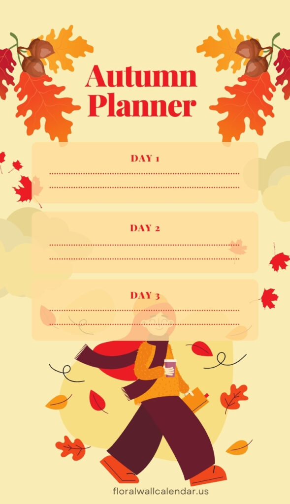 Free Printable Autumn Planner 2024