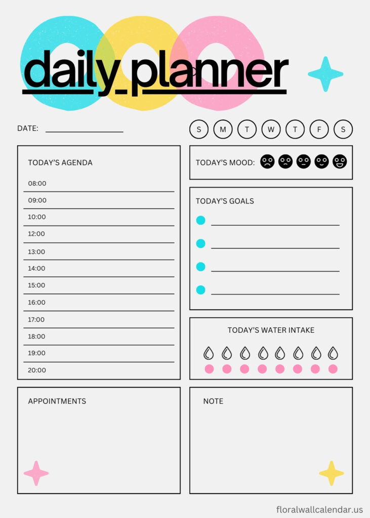 Cute Daily Planner