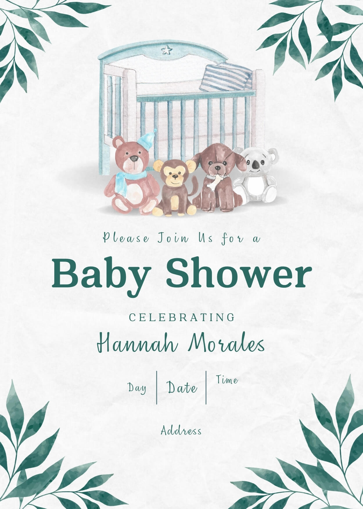 Gender Neutral Printable Baby Shower Cards