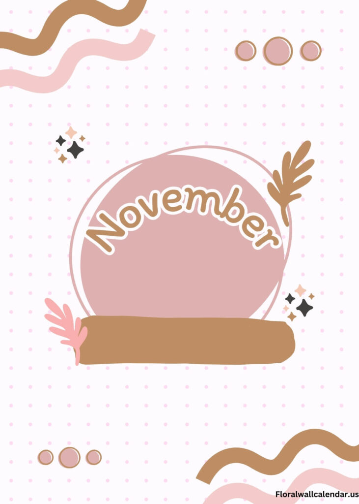 November Binder Covers