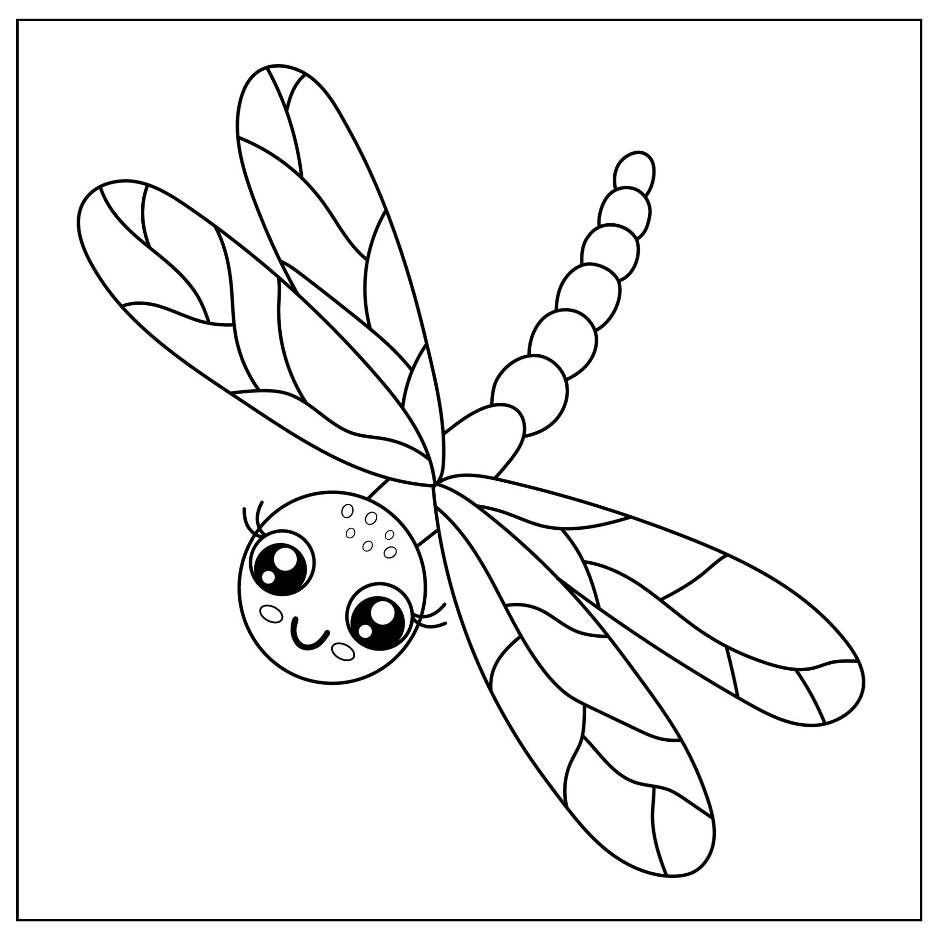 Free insect coloring pages