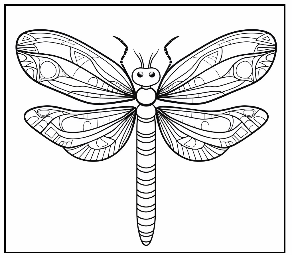 Printable insect coloring pages pdf